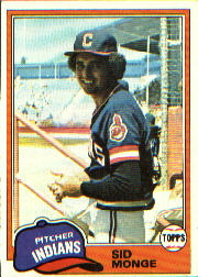 1981 Topps Baseball Cards      333     Sid Monge